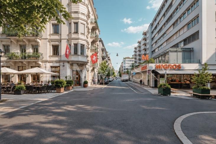 Zentrale Lage mit vielfältiger Infrastruktur direkt vor der Tür - 4 Zimmer Ladenfläche in Luzern