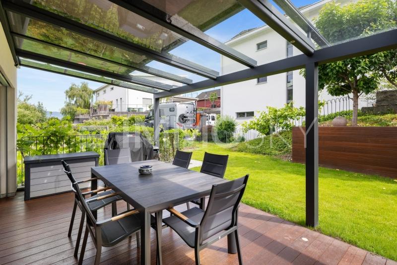 überdachte Terrasse mit Lounge - 5.5 stanze Casa a Eschenbach SG