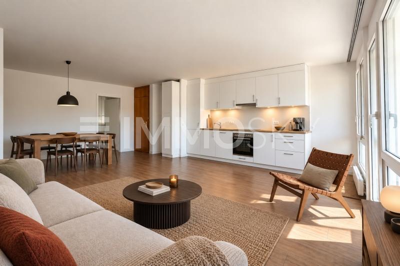Pièce à vivre (homestaging) - 4.5 pièces Appartement a Chailly Montreux