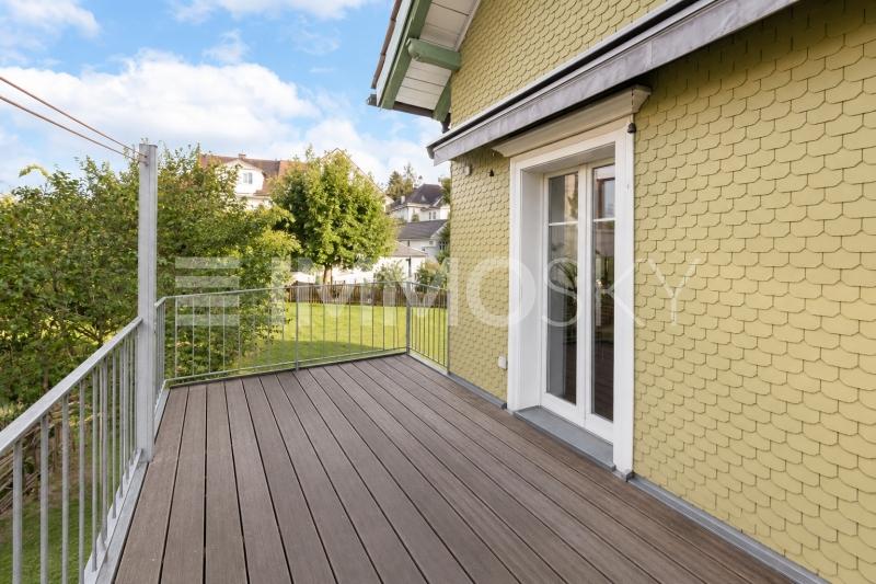 Balkon von der 3.5Zi. WHG - 5 rooms One-family house in Teufen AR