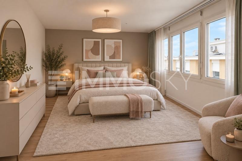 Seconda camera da letto - 3.5 stanze Appartamento a Locarno