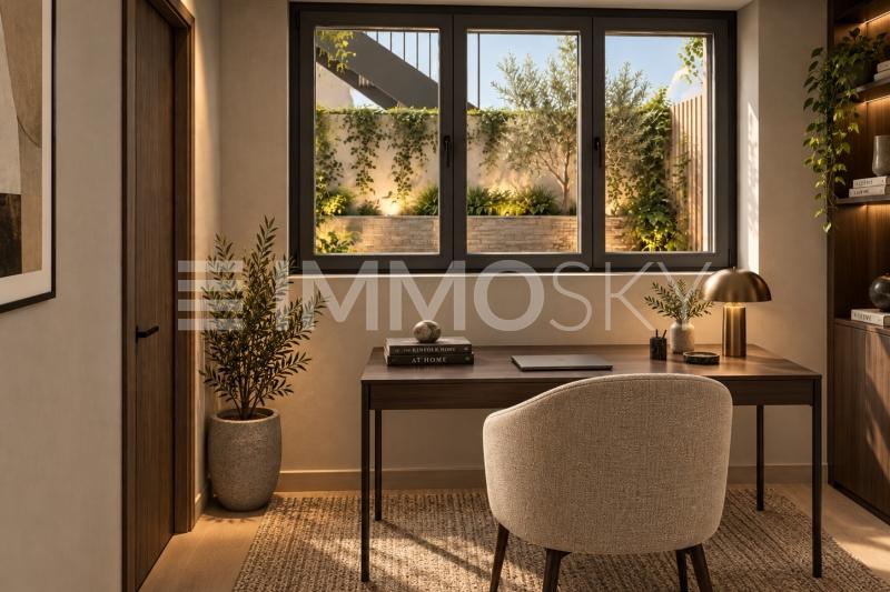 Wo Arbeiten auf Gartenidylle trifft - 3.5 rooms Flat in Zürich
