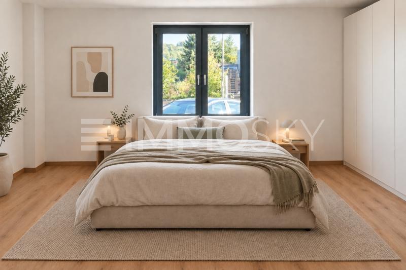 Visualisierung - Ruhiges Schlafzimmer mit viel Tageslicht - 2.5 stanze Appartamento a Kappel SO