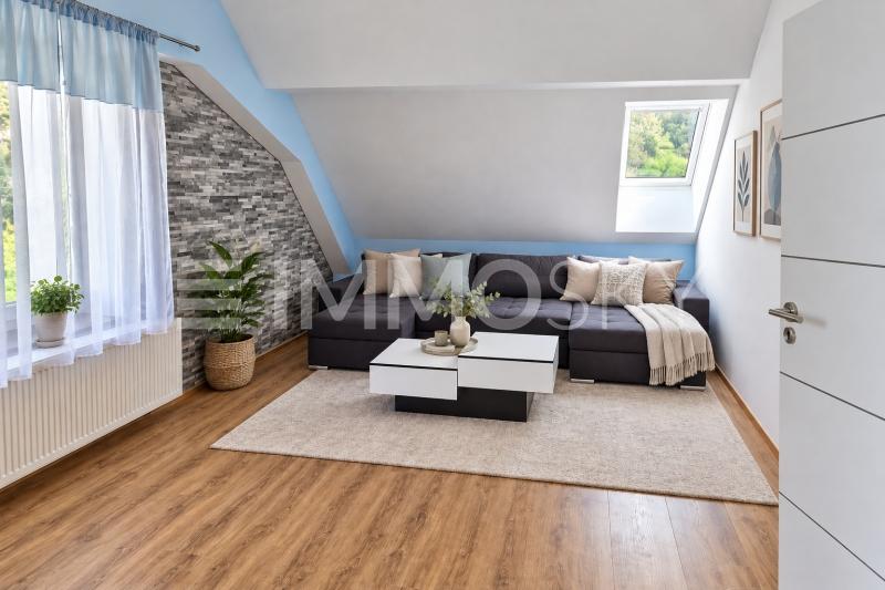 Visualisierung - Zimmer im Dachgeschoss - 11 rooms Two-family house in Schwaderloch
