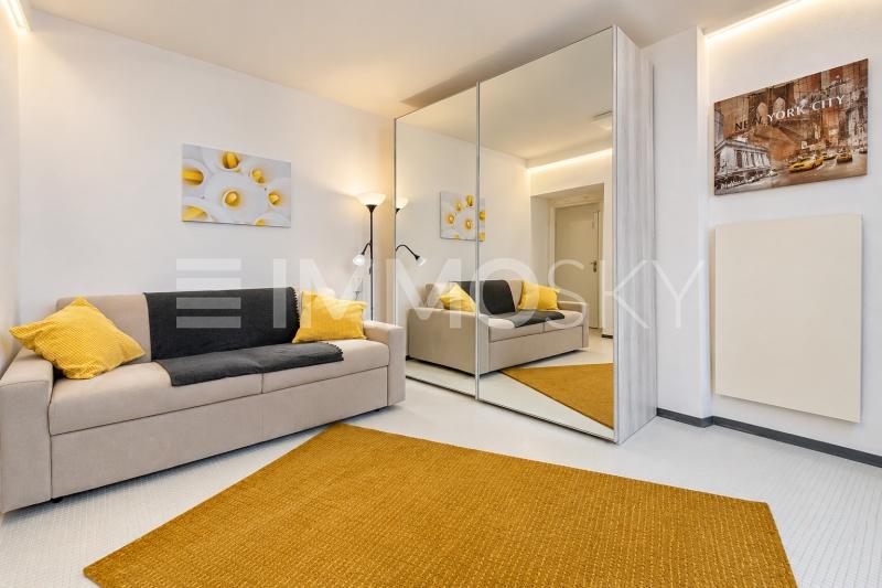 Soggiorno moderno  - 12 Zimmer Haus in Morcote