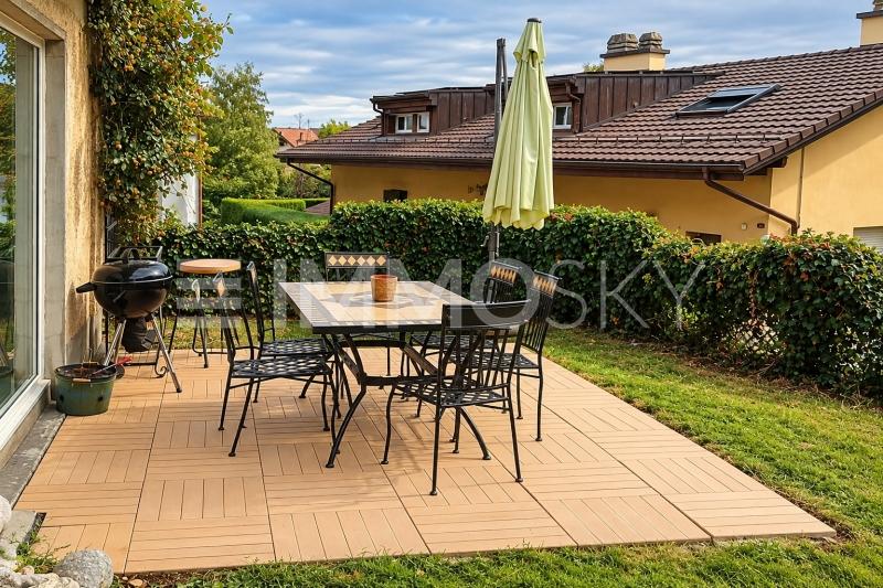 Terrasse et jardin 2.5 pces rez inférieur - 11 Zimmer Mehrfamilienhaus in Chexbres