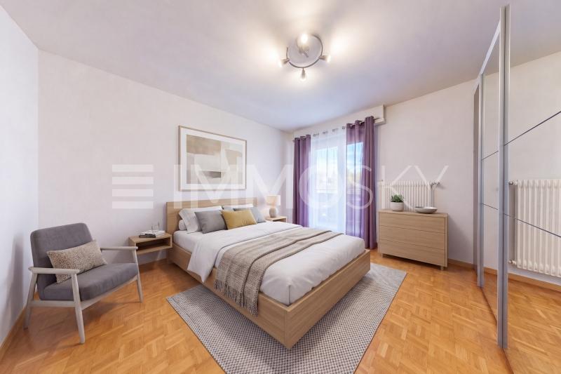 Spacieuse chambre à coucher (homestaging) - 3.5 Zimmer Etagenwohnung in Bussigny Lausanne