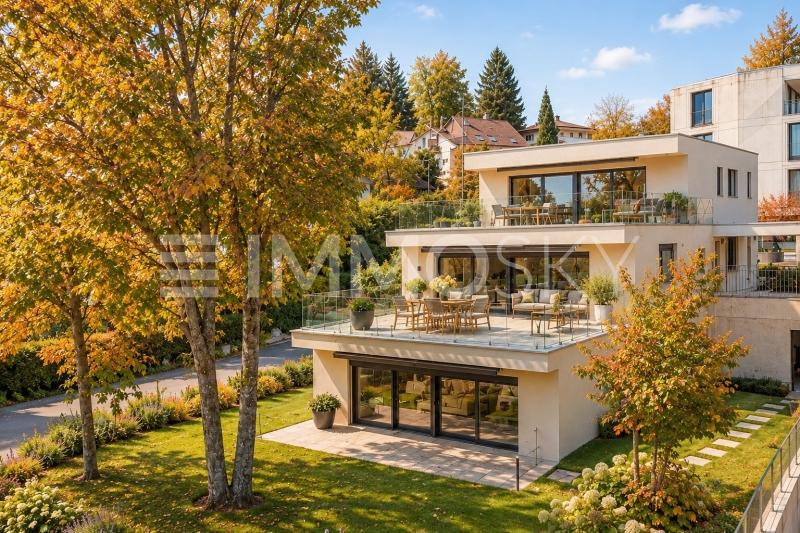 Bâtiment moderne Minergie - 3.5 Zimmer Gartenwohnung in Lausanne