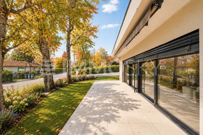 Maison contemporaine et jardin d’automne(1) - 3.5 Zimmer Gartenwohnung in Lausanne