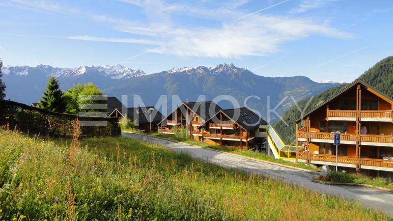 Vue Sud - Terrain à Ovronnaz