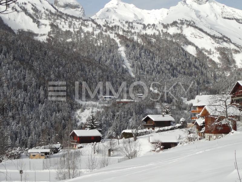 Vue Ouest - Terrain à Ovronnaz